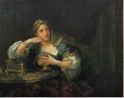 William Hogarth Sigismunda Mourning over the Heart of Guiscardo oil painting artist